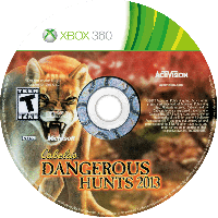 Cabela's Dangerous Hunts 2013 Xbox 360 US box art